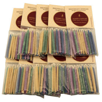 Honey Candles - Birthday Candles Case by Honey Candles - Ebambu.ca natural health product store - free shipping <59$