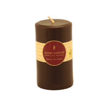 Honey Candles - Round Pillars - 13 colours by Honey Candles - Ebambu.ca natural health product store - free shipping <59$
