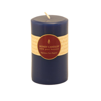 Honey Candles - Round Pillars - 13 colours by Honey Candles - Ebambu.ca natural health product store - free shipping <59$