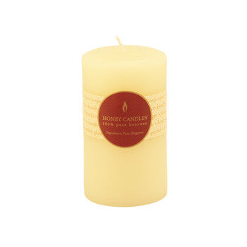 Honey Candles - Round Pillars - 13 colours by Honey Candles - Ebambu.ca natural health product store - free shipping <59$