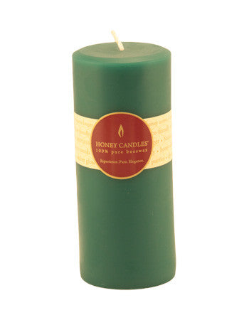 Honey Candles - Round Pillars - 13 colours by Honey Candles - Ebambu.ca natural health product store - free shipping <59$