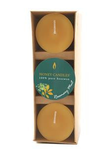 Honey Candles - Essential Votives Candles scented with essential oils Pack of 3 by Honey Candles - Ebambu.ca natural health product store - free shipping <59$