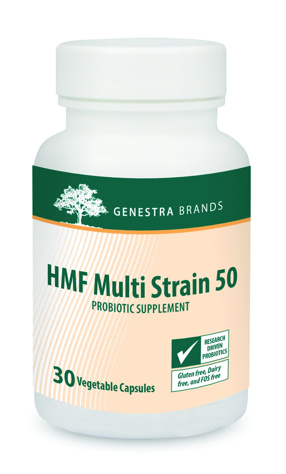 Genestra - HMF Multi strand strain 50 - 30 caps by Genestra - Ebambu.ca natural health product store - free shipping <59$