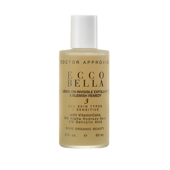 Ecco Bella Organic Leave-On Invisible Exfoliant Gel with AHA by Ecco Bella - Ebambu.ca natural health product store - free shipping <59$