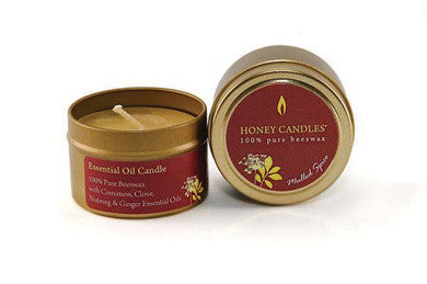Honey Candles - Essential Tins by Honey Candles - Ebambu.ca natural health product store - free shipping <59$