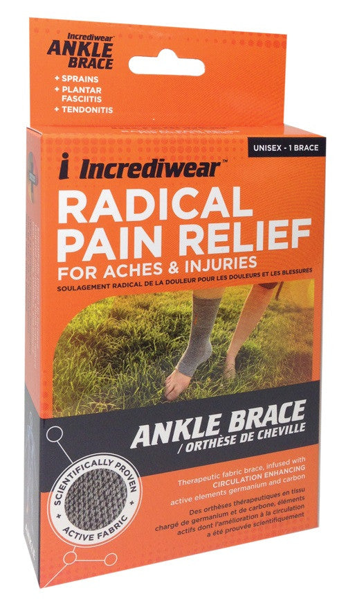 Incrediwear Ankle Brace by Incrediwear - Ebambu.ca natural health product store - free shipping <59$