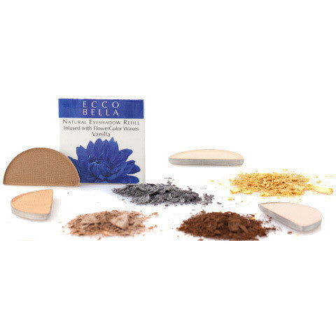 Ecco Bella Flower Color EyeShadow - 10 colours by Ecco Bella - Ebambu.ca natural health product store - free shipping <59$