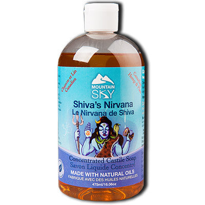Mountain Sky Liquid Castile Soap by Mountain Sky - Ebambu.ca natural health product store - free shipping <59$
