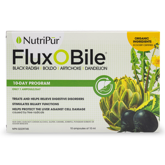 Fluxobile - Nutripur - Body clean - liver detox - 100% organic - water extraction