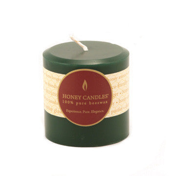 Honey Candles - Round Pillars - 13 colours by Honey Candles - Ebambu.ca natural health product store - free shipping <59$ 