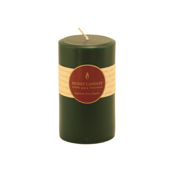 Honey Candles - Round Pillars - 13 colours by Honey Candles - Ebambu.ca natural health product store - free shipping <59$ 