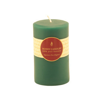 Honey Candles - Round Pillars - 13 colours by Honey Candles - Ebambu.ca natural health product store - free shipping <59$ 